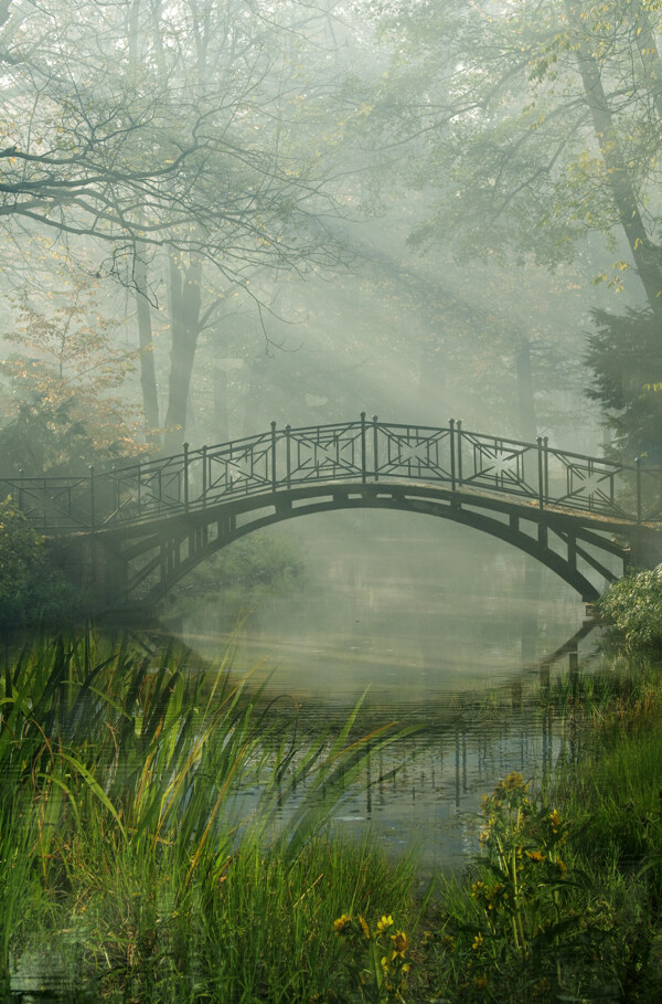 小桥流水风景