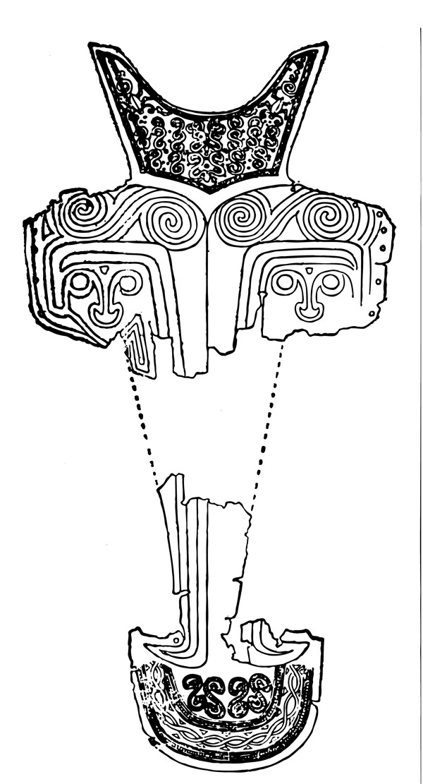 秦汉时代版画装饰画矢量eps格式0267