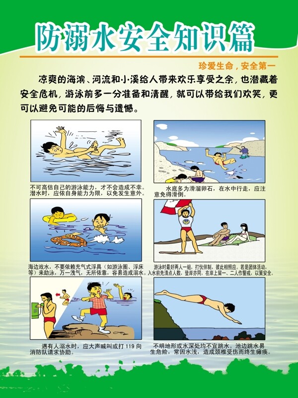 防溺水安全宣传