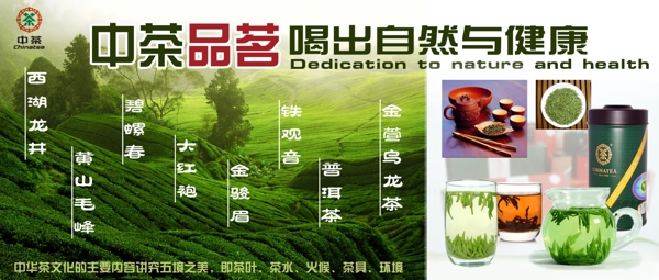 中茶品茗自然与健康图片