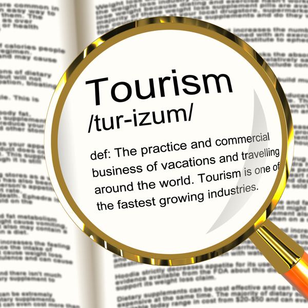 旅游的定义放大显示旅行假期和节日