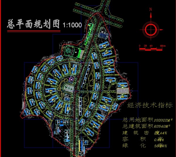公园广场重庆某开发区总平面图片