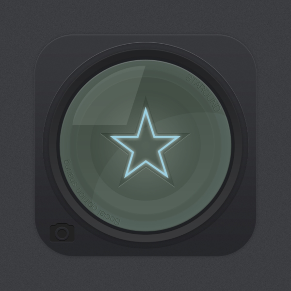 网页灰色相机icon图标