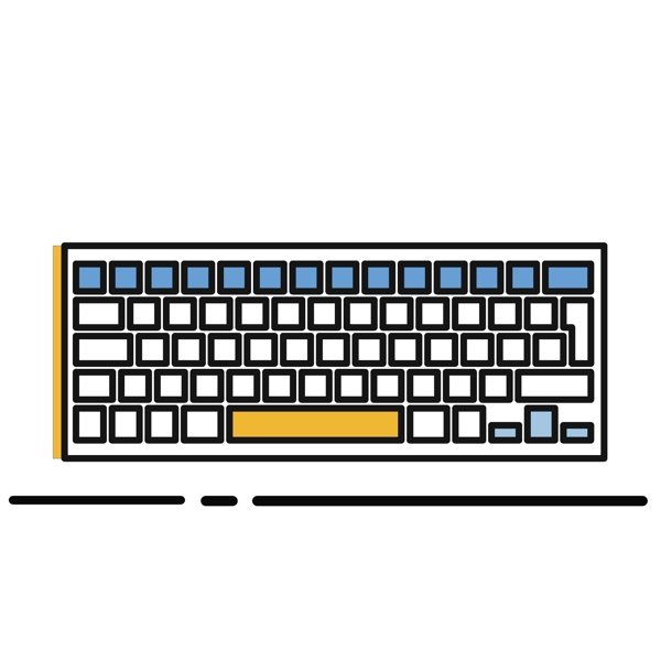 meb风格键盘图标