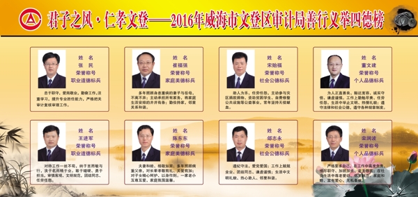审计四德榜