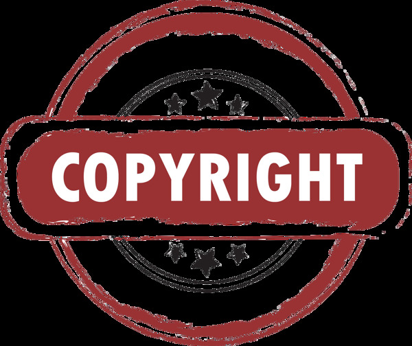 版权信息图标免抠png透明图层素材