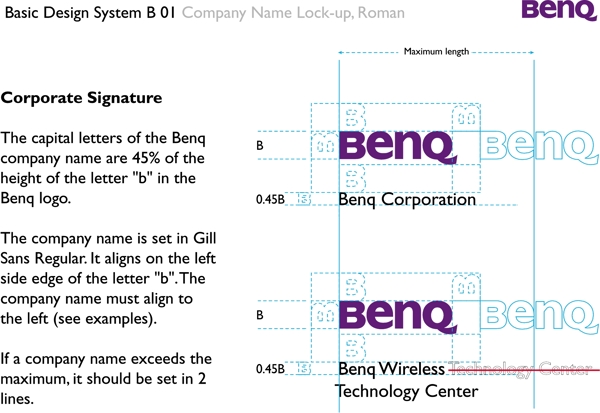 BenQ明基VI矢量CDR文件VI设计VI宝典