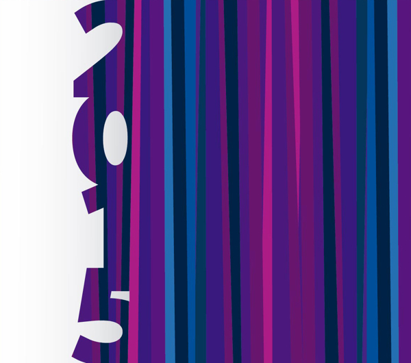2015垂直紫蓝条背景