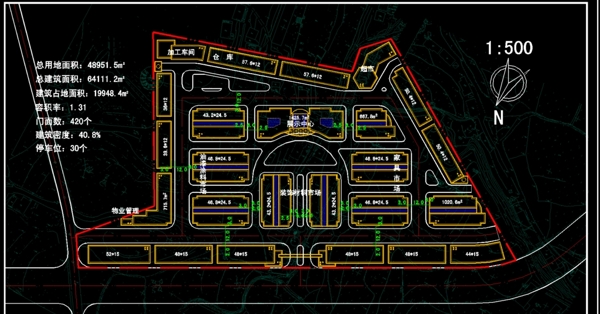 公园广场建筑市场规划平面图图片