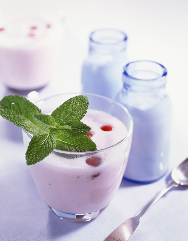 蓝莓酸奶图片