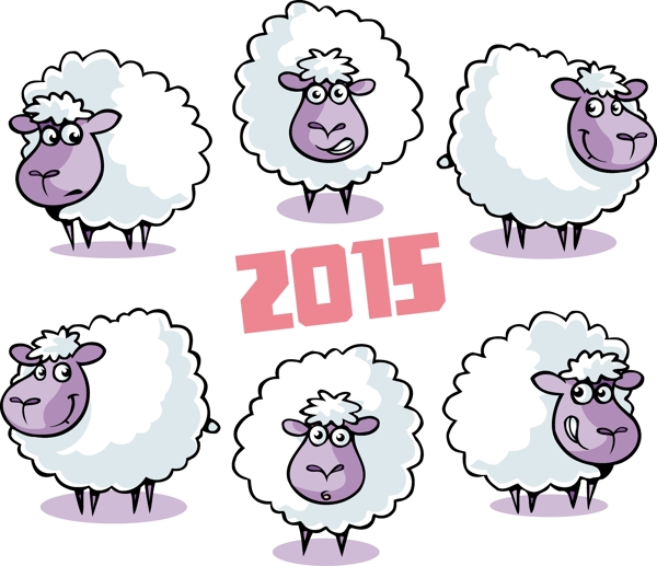 2015年可爱绵羊