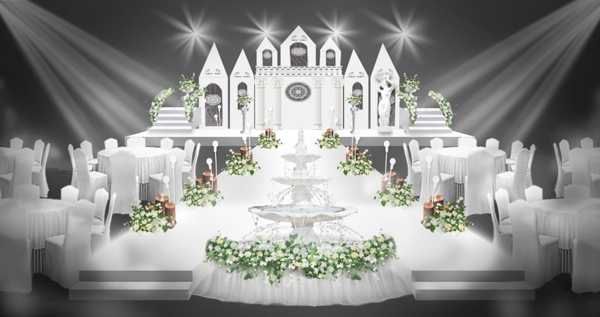 白色城堡婚礼