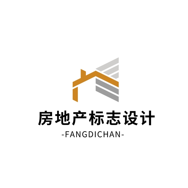 简约大气房地产logo设计