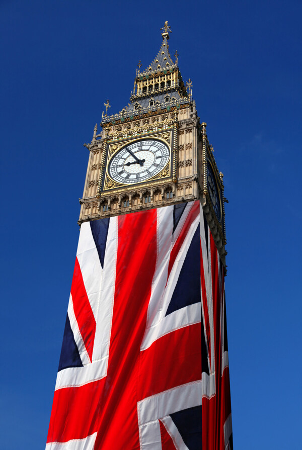 英国国旗大本钟