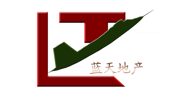 蓝天地产logo设计图片