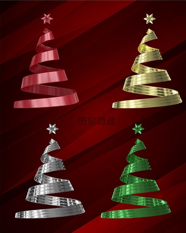 3D圣诞树