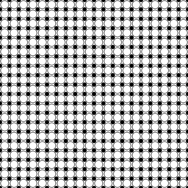 黑色和白色的圆形图案矢量背景
