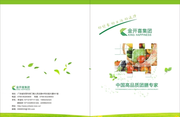 绿色企业画册图片
