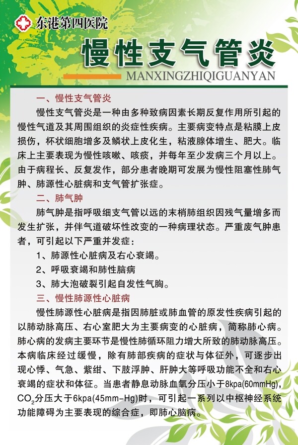 慢性支气管炎图片