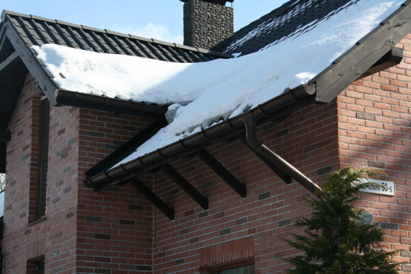 屋顶积雪图片