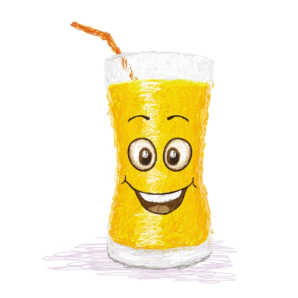 快乐的橙汁