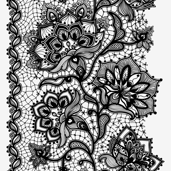 网状丝织欧式花纹图片