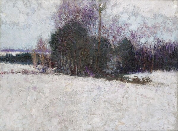 RodericOConnorSnowyLandscape画家风景画静物油画建筑油画装饰画