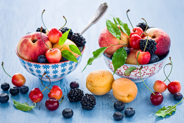 水果食材组合摄影图片
