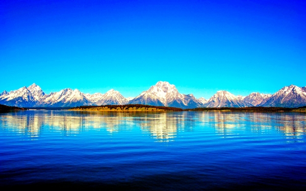 湖光山色风景