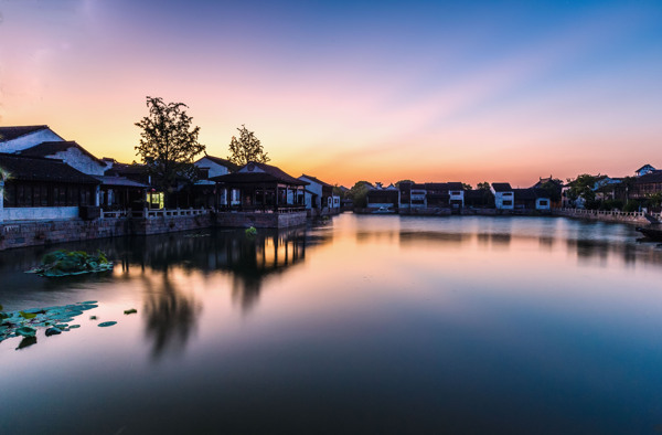 江苏无锡荡口古镇风景