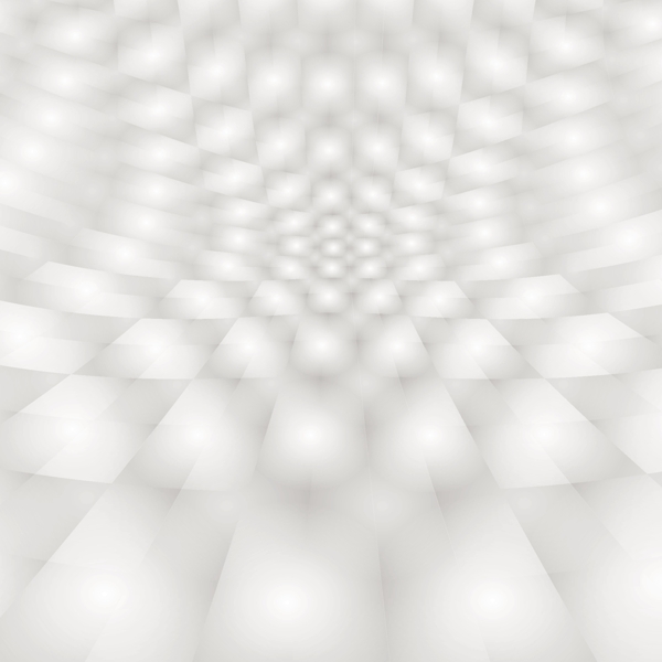 白色几何图形创意3D立体背景矢量