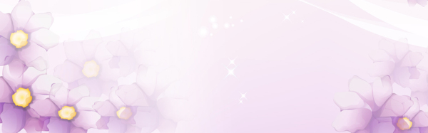 浪漫温馨粉色透明花朵淘宝banner背景