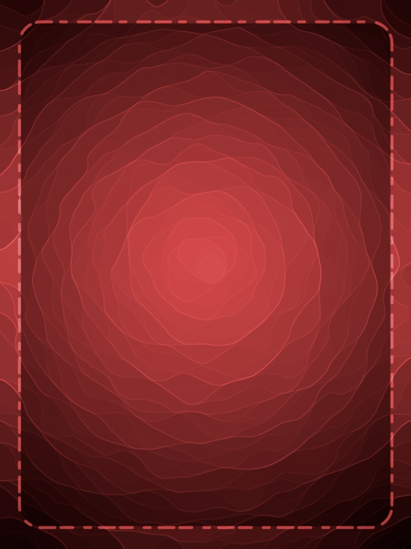 红色抽象玫瑰花边框背景