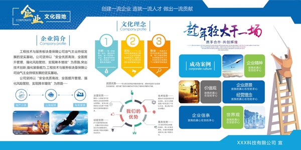 几何科技企业文化墙公司简介荣誉