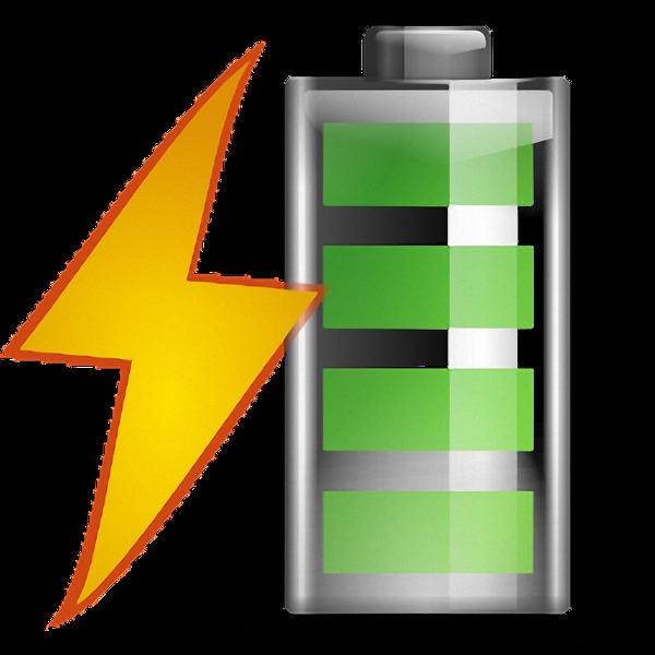 黄色闪电充电电池充电免抠png透明素材