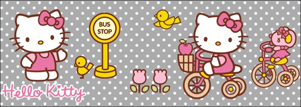 卡通猫和鼠骑自行车图片