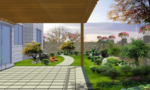 庭院景观设计图片