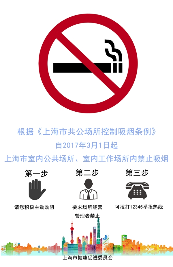 上海控烟海报