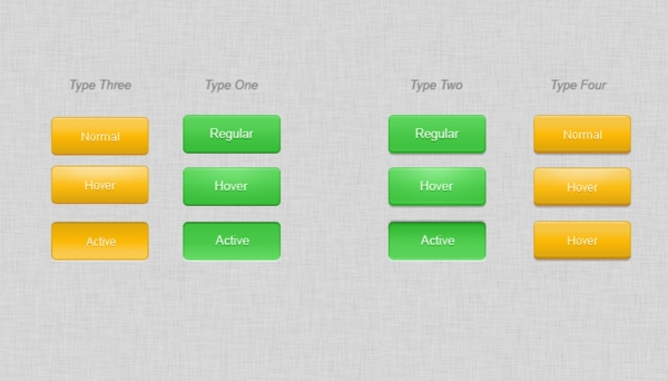 黄绿按钮手机UI图标按钮素材下载