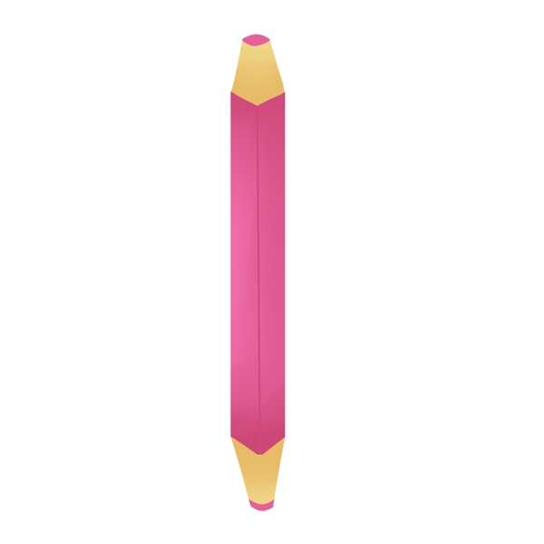 粉色画画铅笔