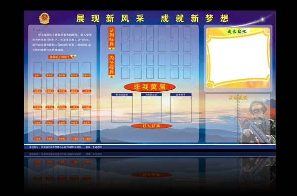 中国空军展板图片