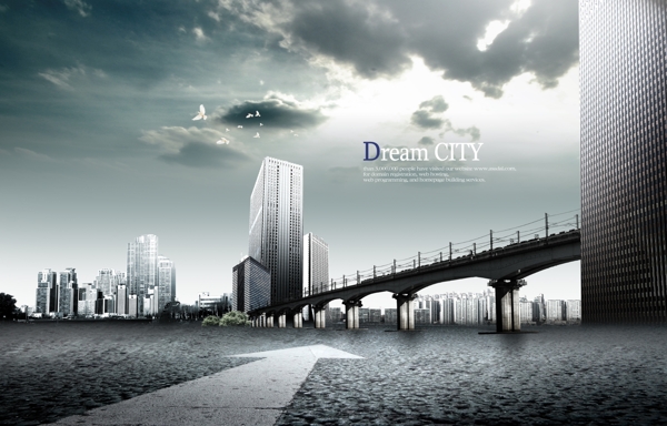 未来城市建筑图片