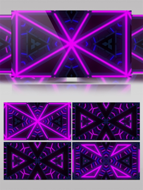 紫色灯光高清视频素材