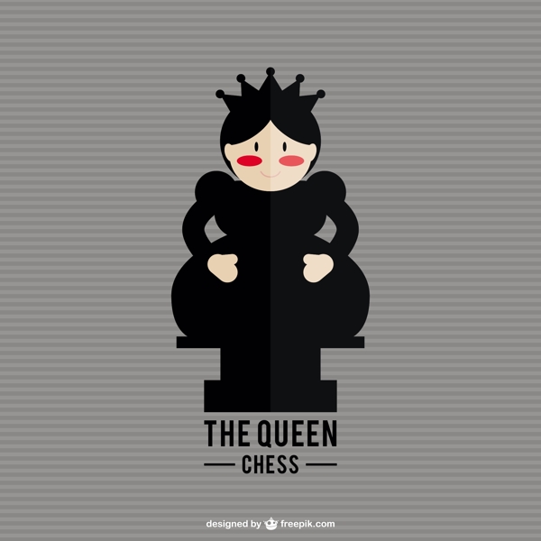 国际象棋皇后向量