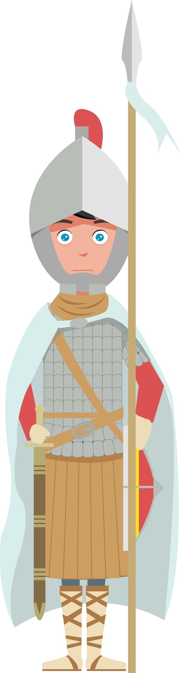 中世纪欧洲骑士服装