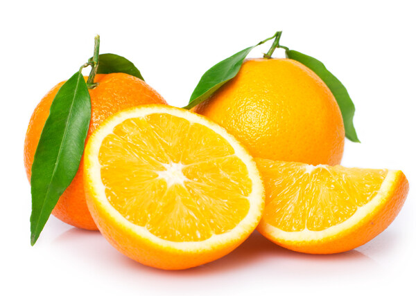 新鲜橙子摄影图图片
