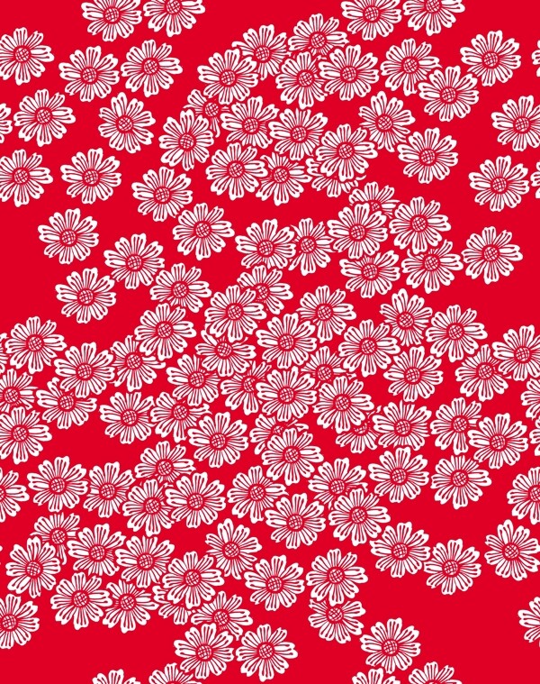 菊花图案图片