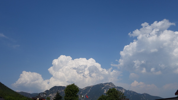 少林寺外风景图片