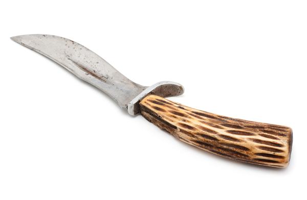 木质手柄的小刀