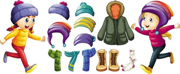 儿童及冬季服装集插图